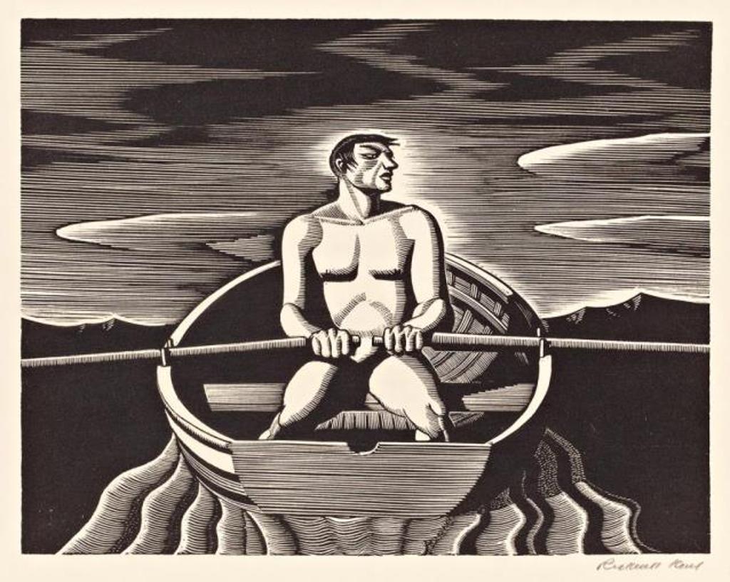 Rockwell Kent (1882-1971) - Oarsman