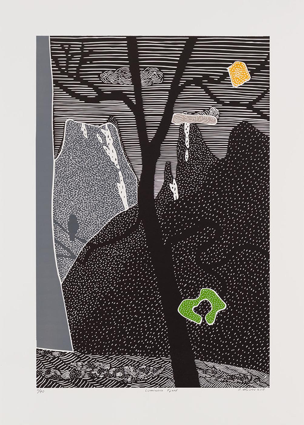 Arnold Edward Shives (1943) - Luminous Fjord