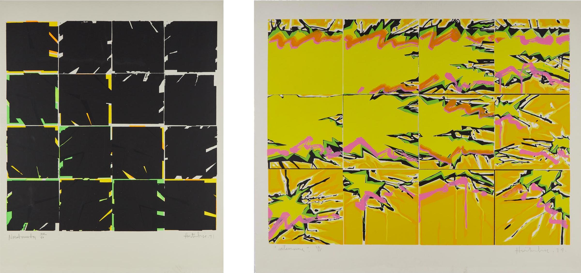 Jacques Hurtubise (1939-2014) - Two Screenprints