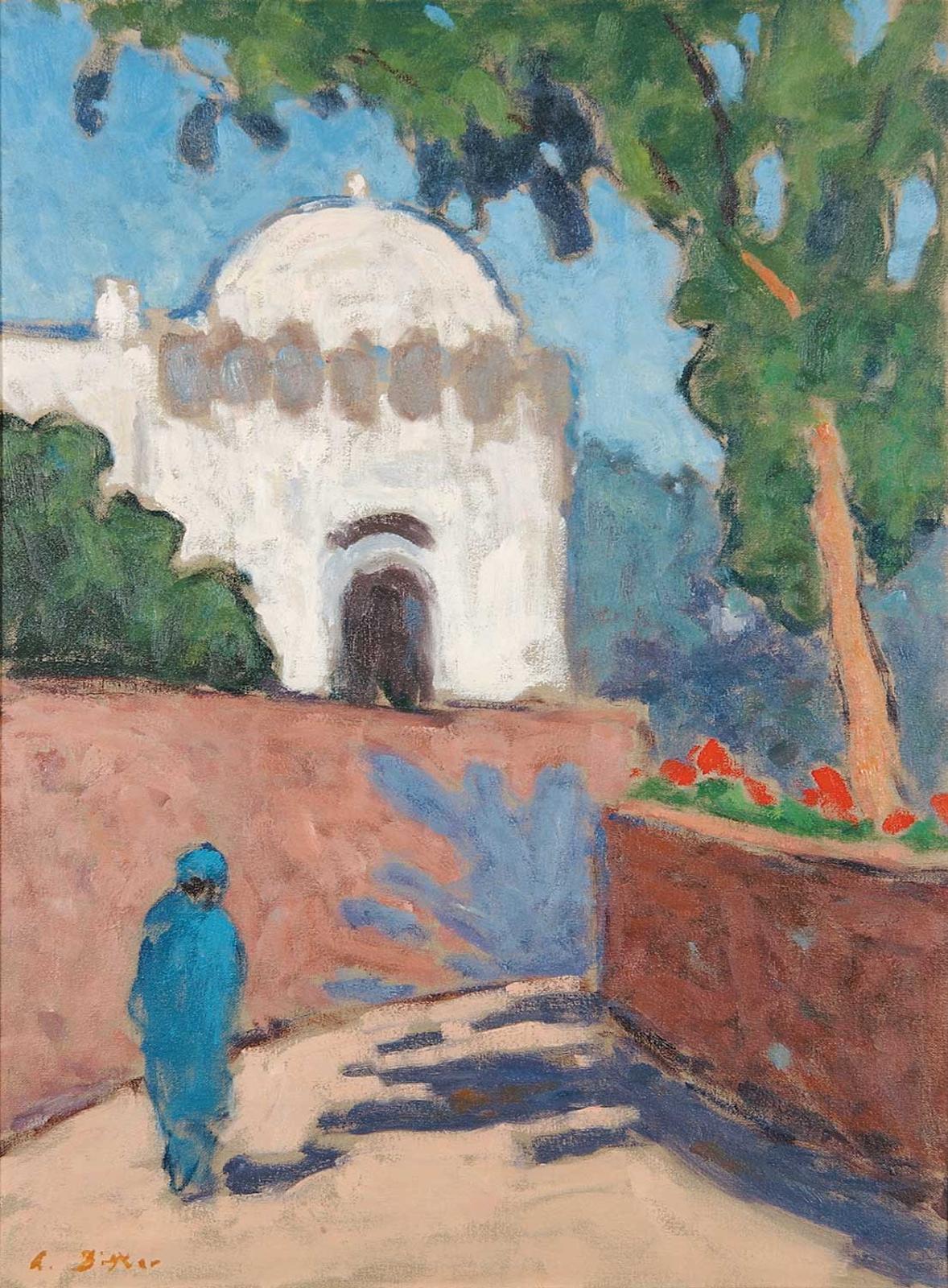 Antoine Bittar (1957) - Towards the Mosque, Morocco
