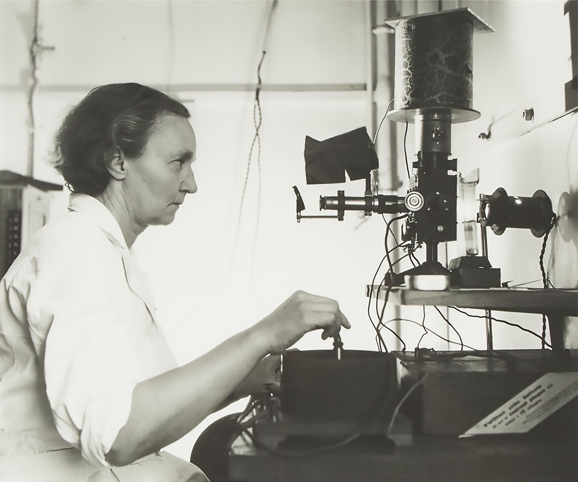 Robert Doisneau (1912-1994) - Nobel Winner Irene Joliot-Curie, 1943-1985