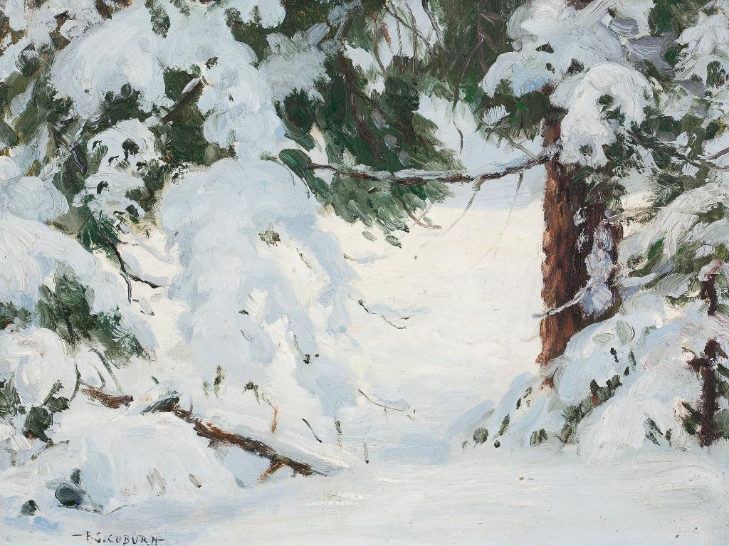 Frederick Simpson Coburn (1871-1960) - Winter Scene