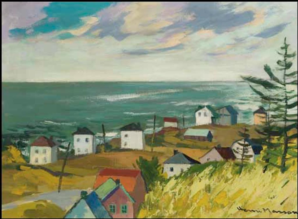 Henri Leopold Masson (1907-1996) - Pointe Jaune, Gaspésie