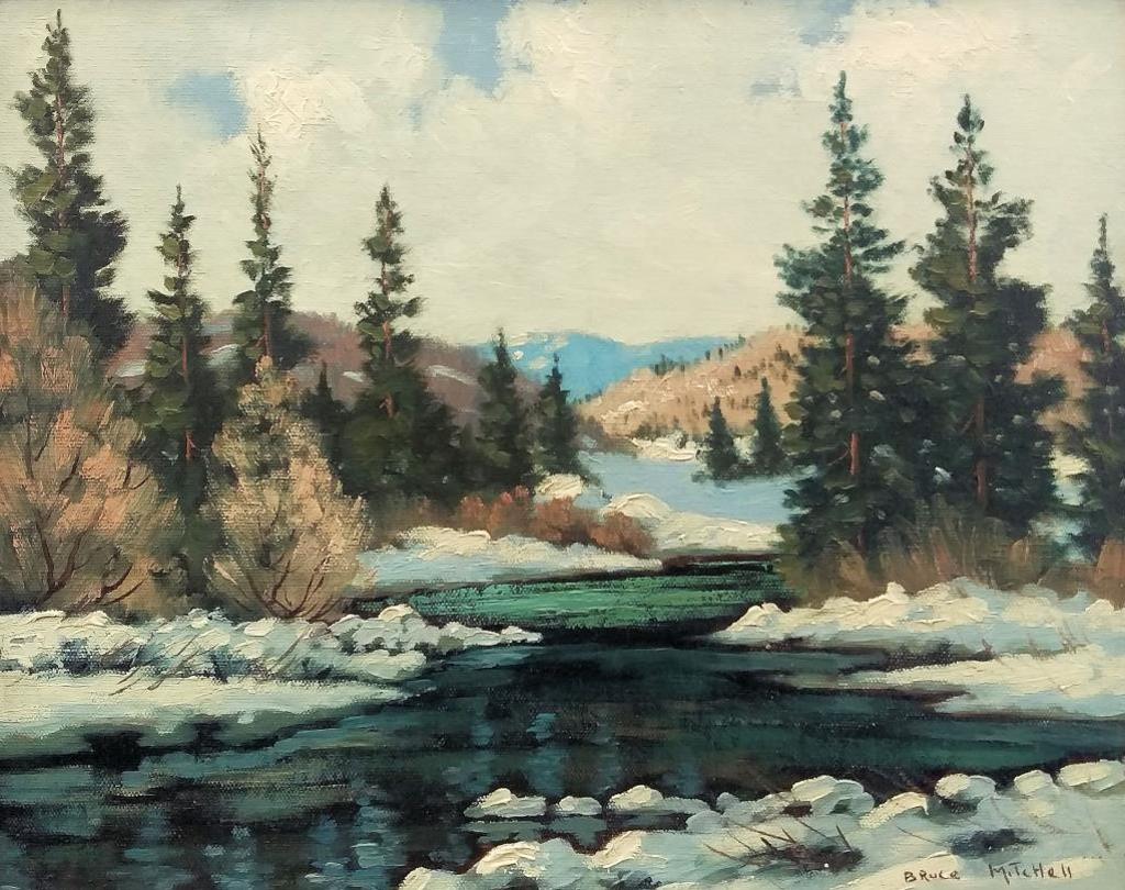 Bruce Mitchell (1912-1995) - Winter Creek