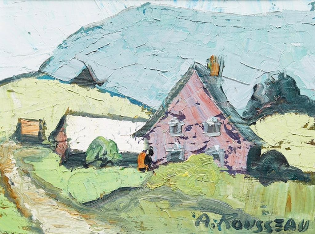 Albert Rousseau (1908-1982) - Village Landscape