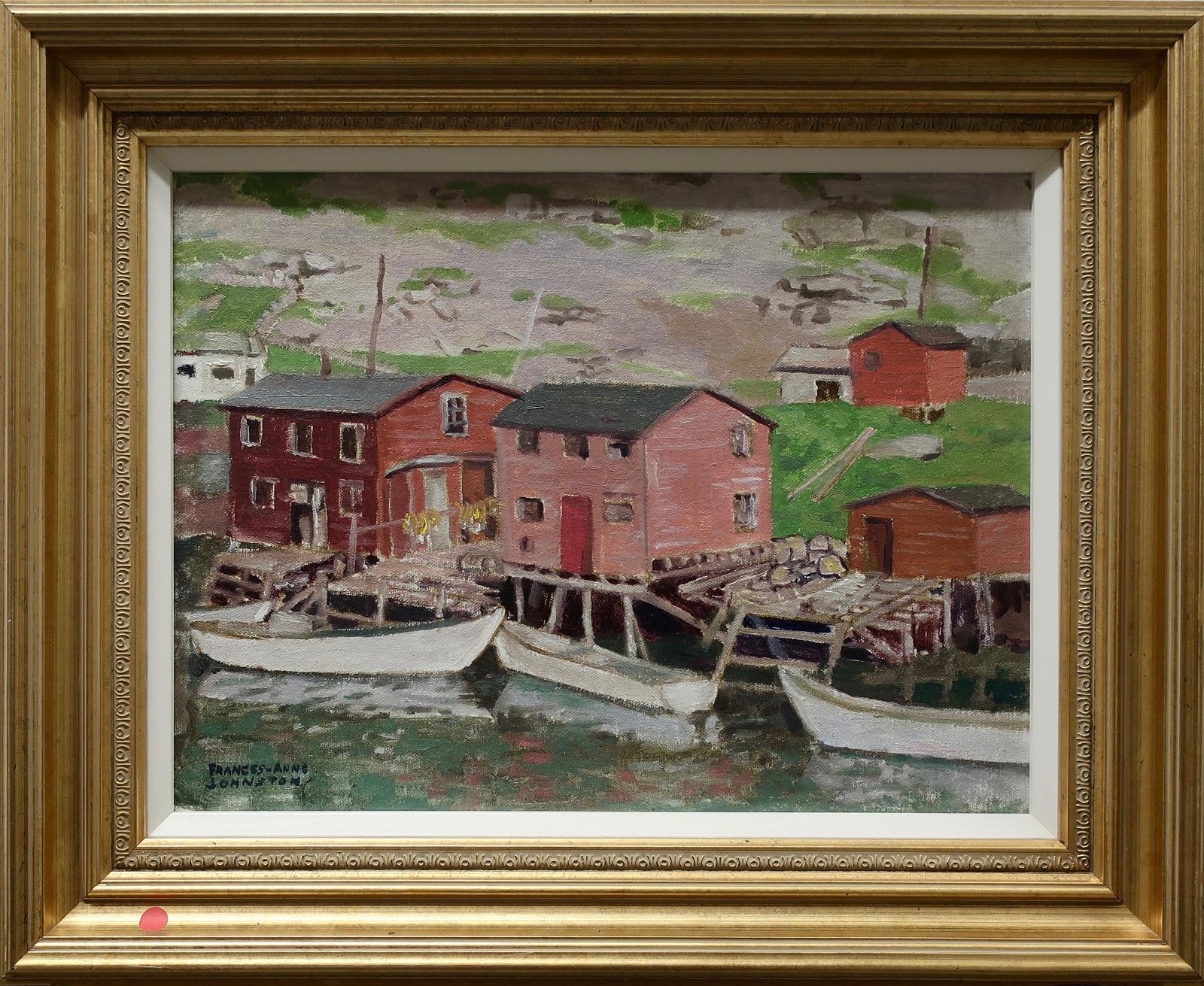 Frances Anne Johnston (1910-1987) - Harbour - Salvage, Newfoundland