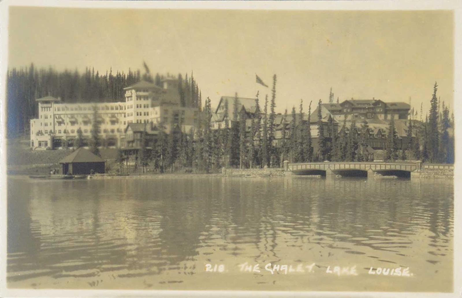 Byron Harmon - No.218 The Chalet Lake Louise