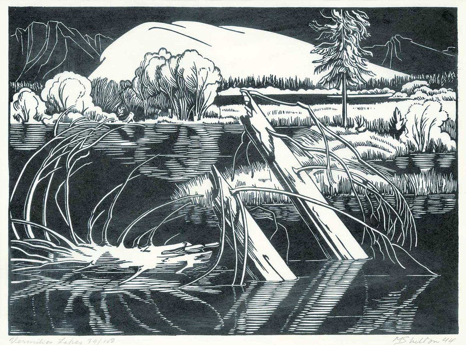 Margaret Dorothy Shelton (1915-1984) - Vermilion Lakes  #34/100