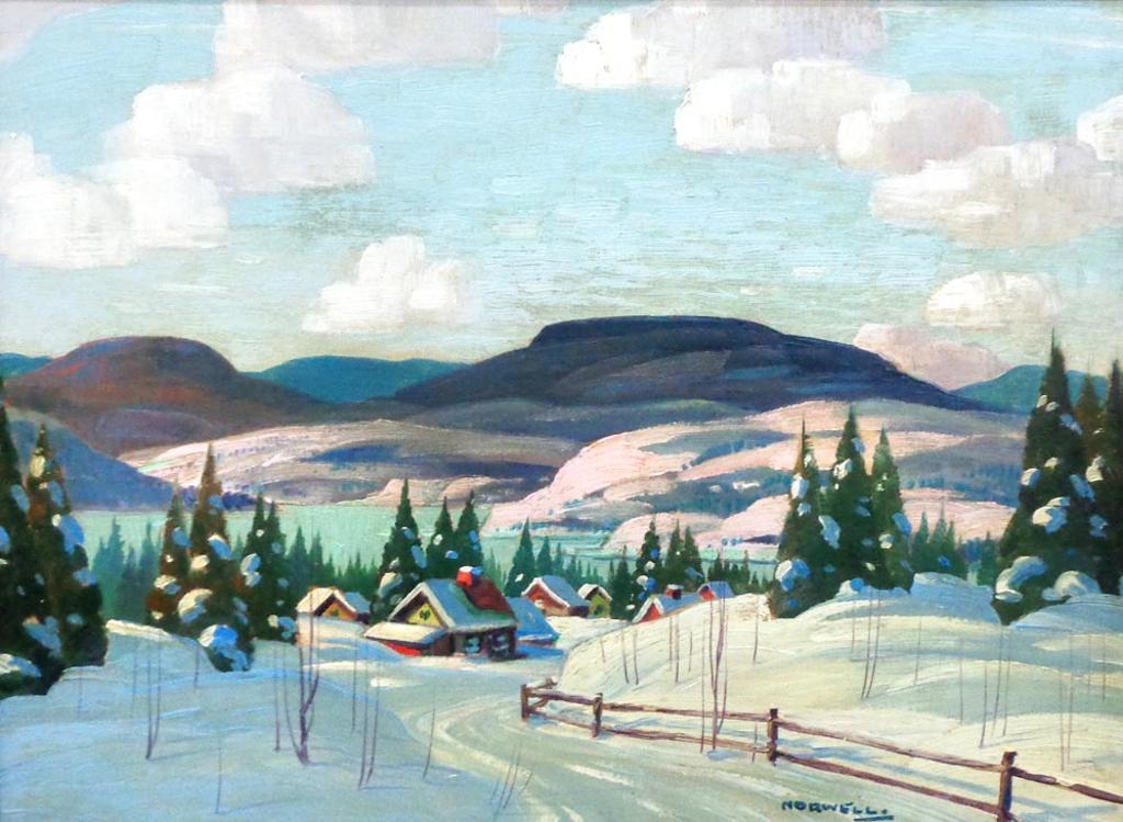 Graham Norble Norwell (1901-1967) - Laurentian winter landscape