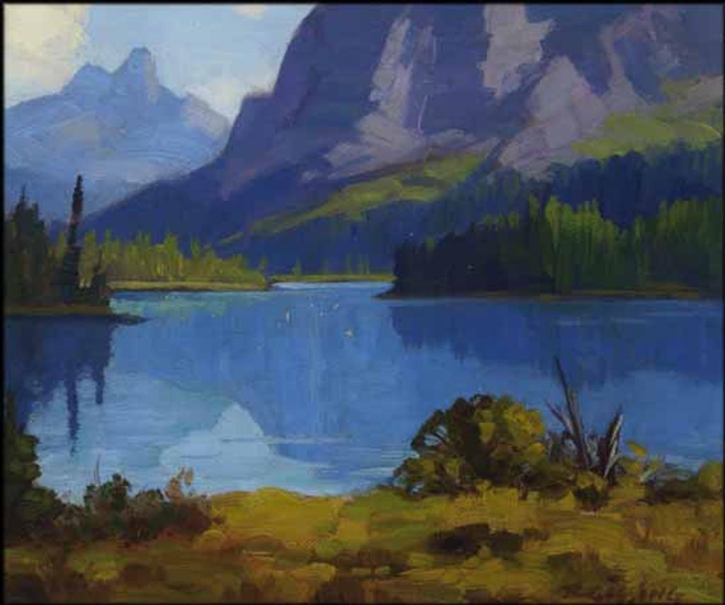 Roland Gissing (1895-1967) - Bow Lake