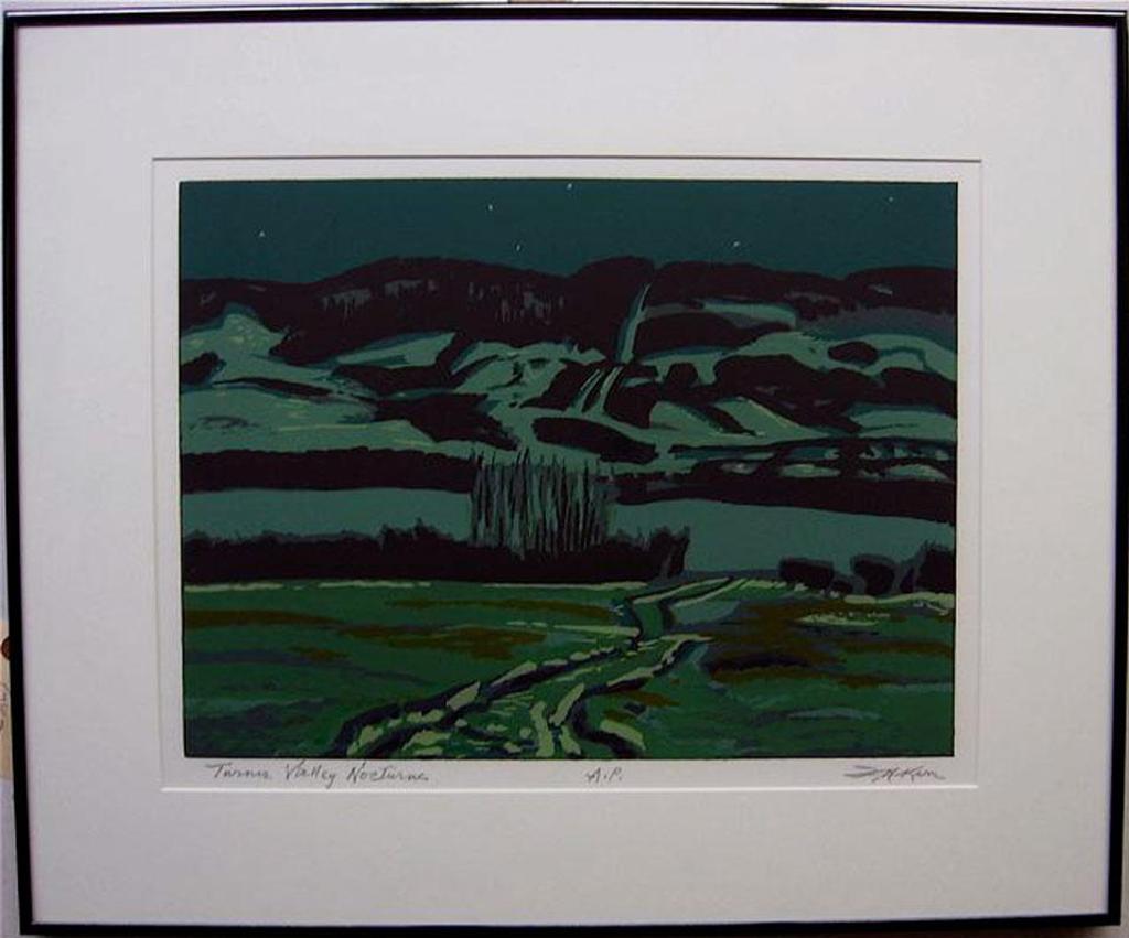 Illingworth Holey (Buck) Kerr (1905-1989) - Turner Valley Nocturne