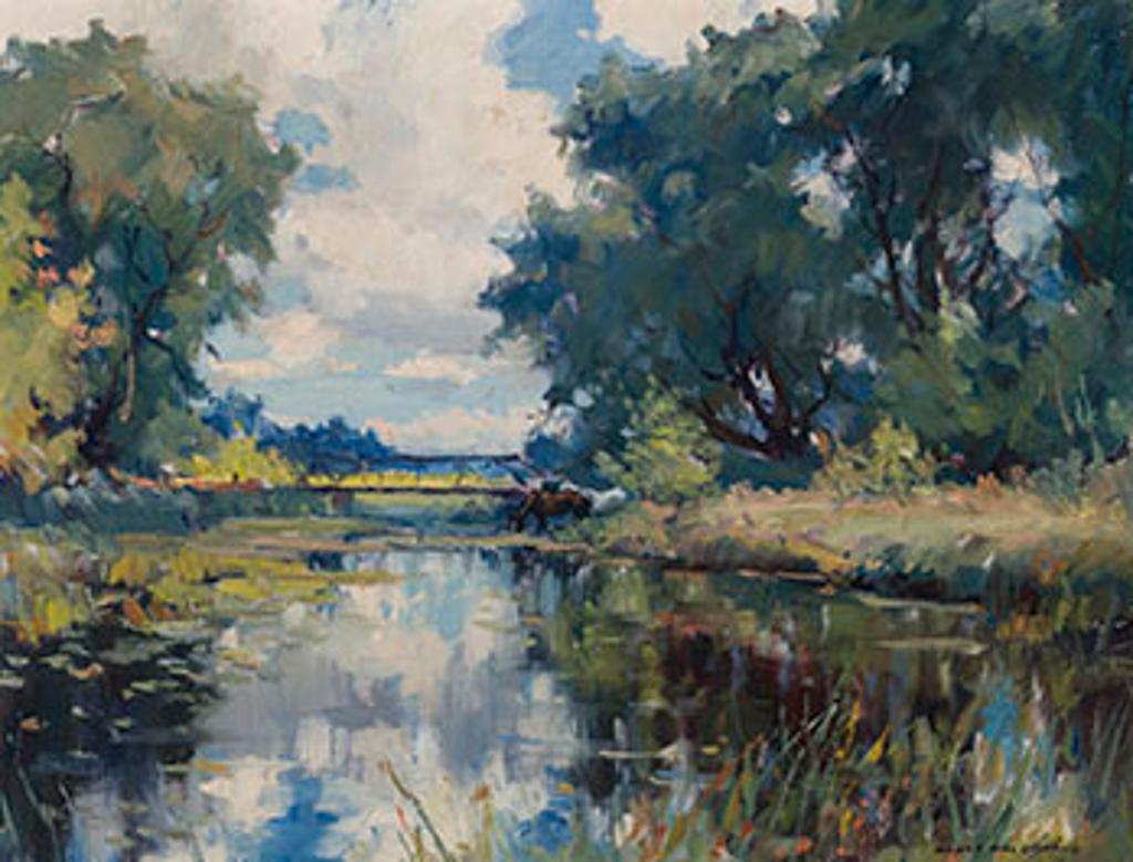 Manly Edward MacDonald (1889-1971) - Lake Scene