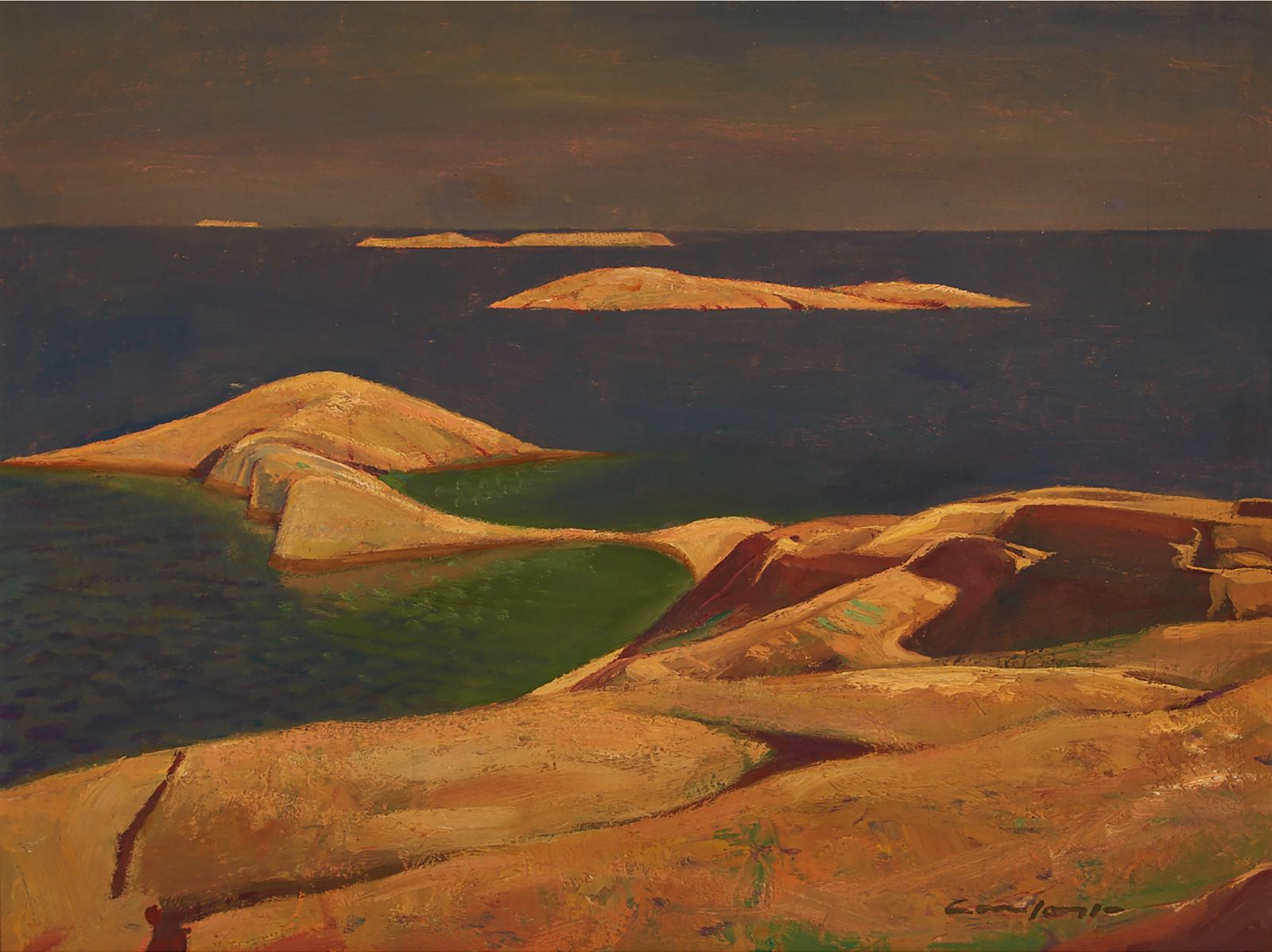 Charles Fraser Comfort (1900-1994) - Morning At South Pine, Georgian Bay, 1972