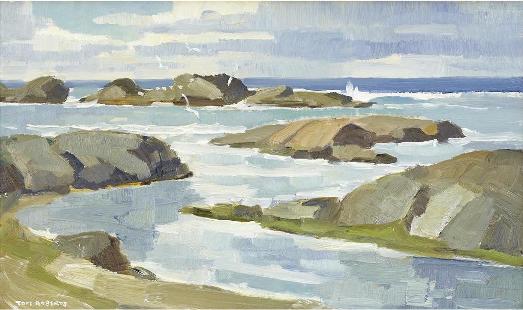 Thomas Keith (Tom) Roberts (1909-1998) - Outer Islands, Metis Sur Mer, 1971