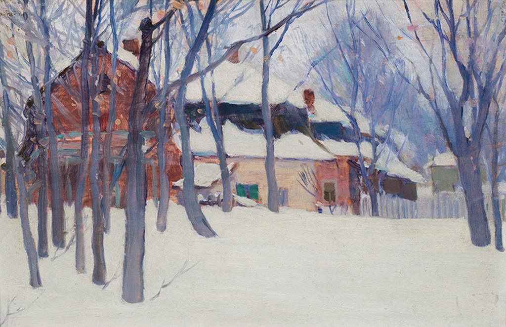 Clarence Alphonse Gagnon (1881-1942) - Village of Baie St. Paul