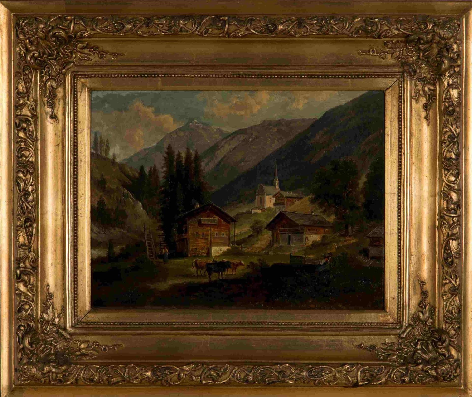Gustav Barini (1840-1909) - Kals, Tirol (1886)