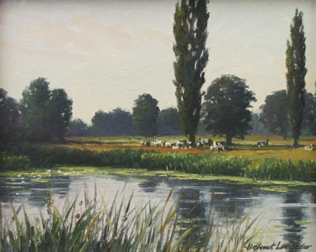 Helmut Langeder (1943) - Pastoral Landscape,