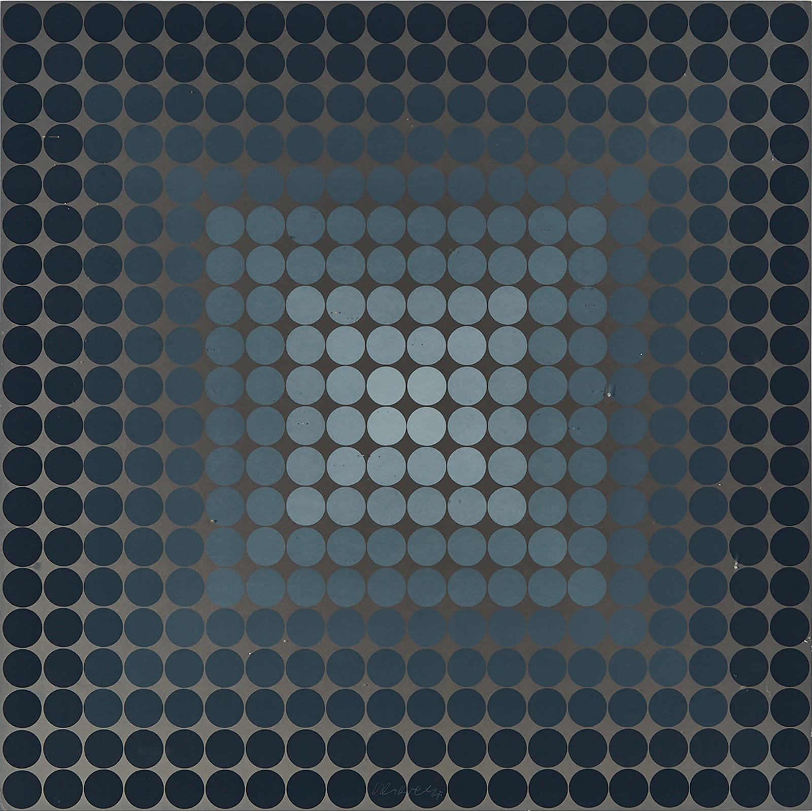 Victor Vasarely (1906-1997) - Untitled (From Cta 102), 1966