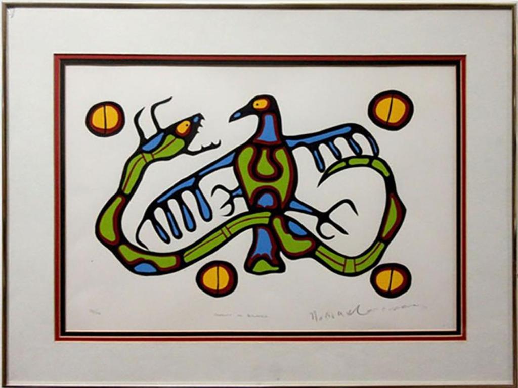 Norval H. Morrisseau (1931-2007) - Duality In Balance