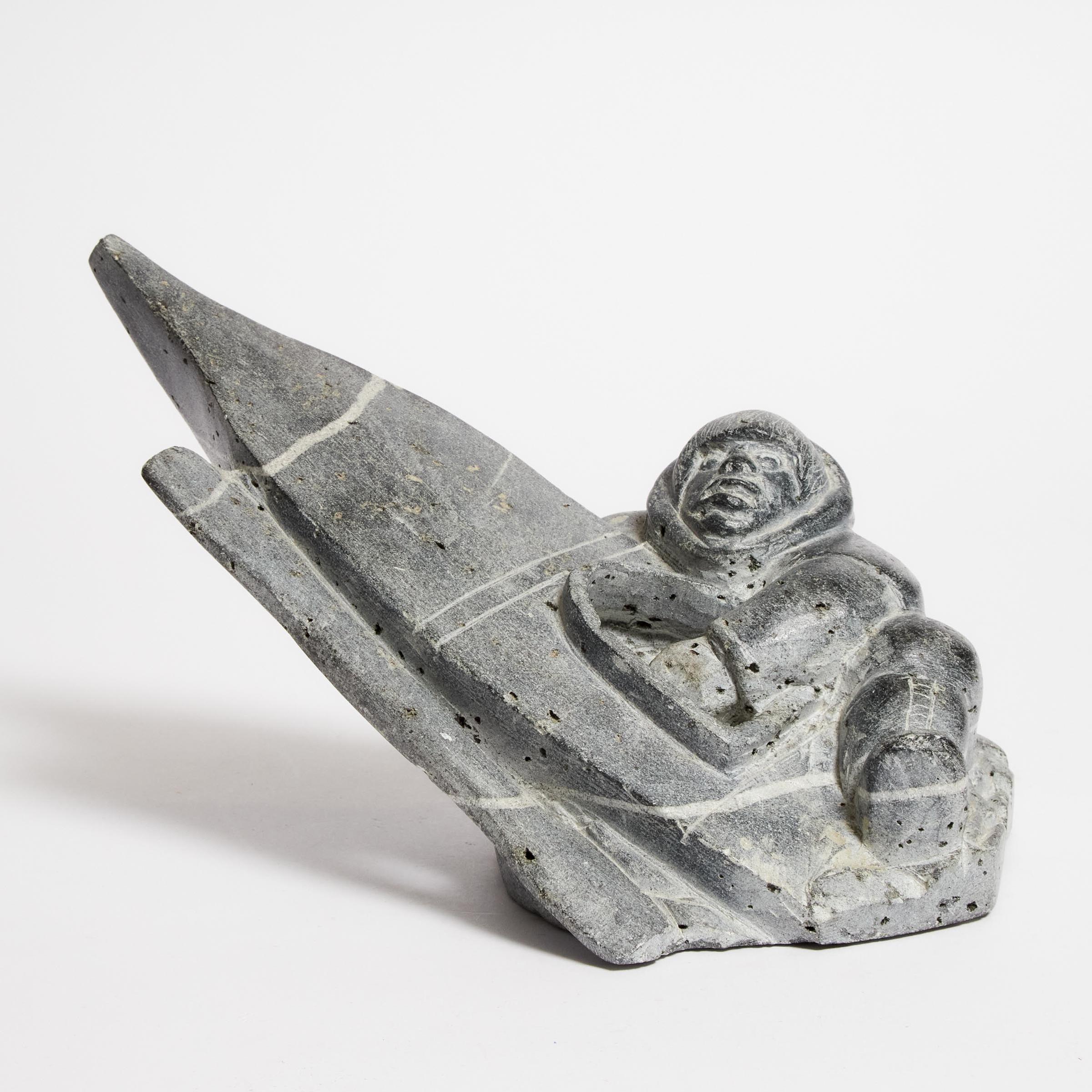 Davidialuk Alasua Amittu (1910-1976) - The Sinking Of Alikammiq's Kayak