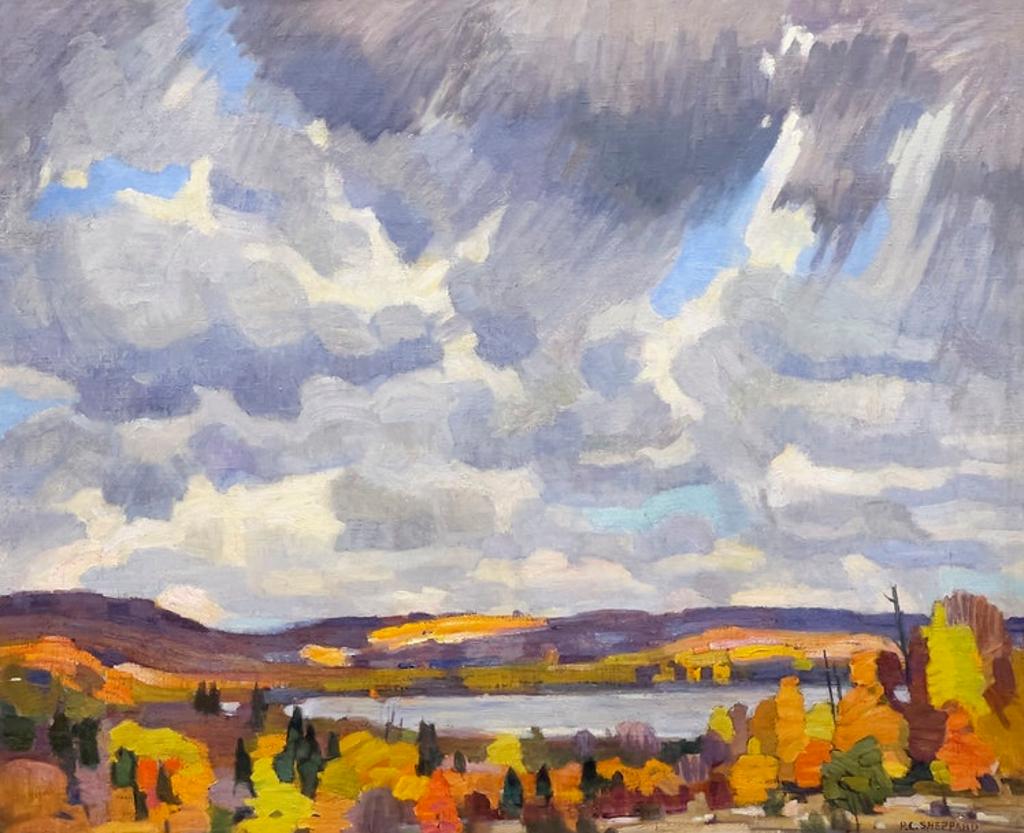 Peter Clapham (P.C.) Sheppard (1882-1965) - Autumn Skies, Lake of Bays