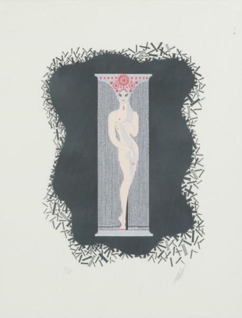 Erte (1892-1990) - Numeral 1/Number 1 (1968)