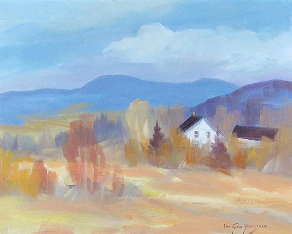 Christian Bergeron (1945) - Cabin In The Hills, Autumn