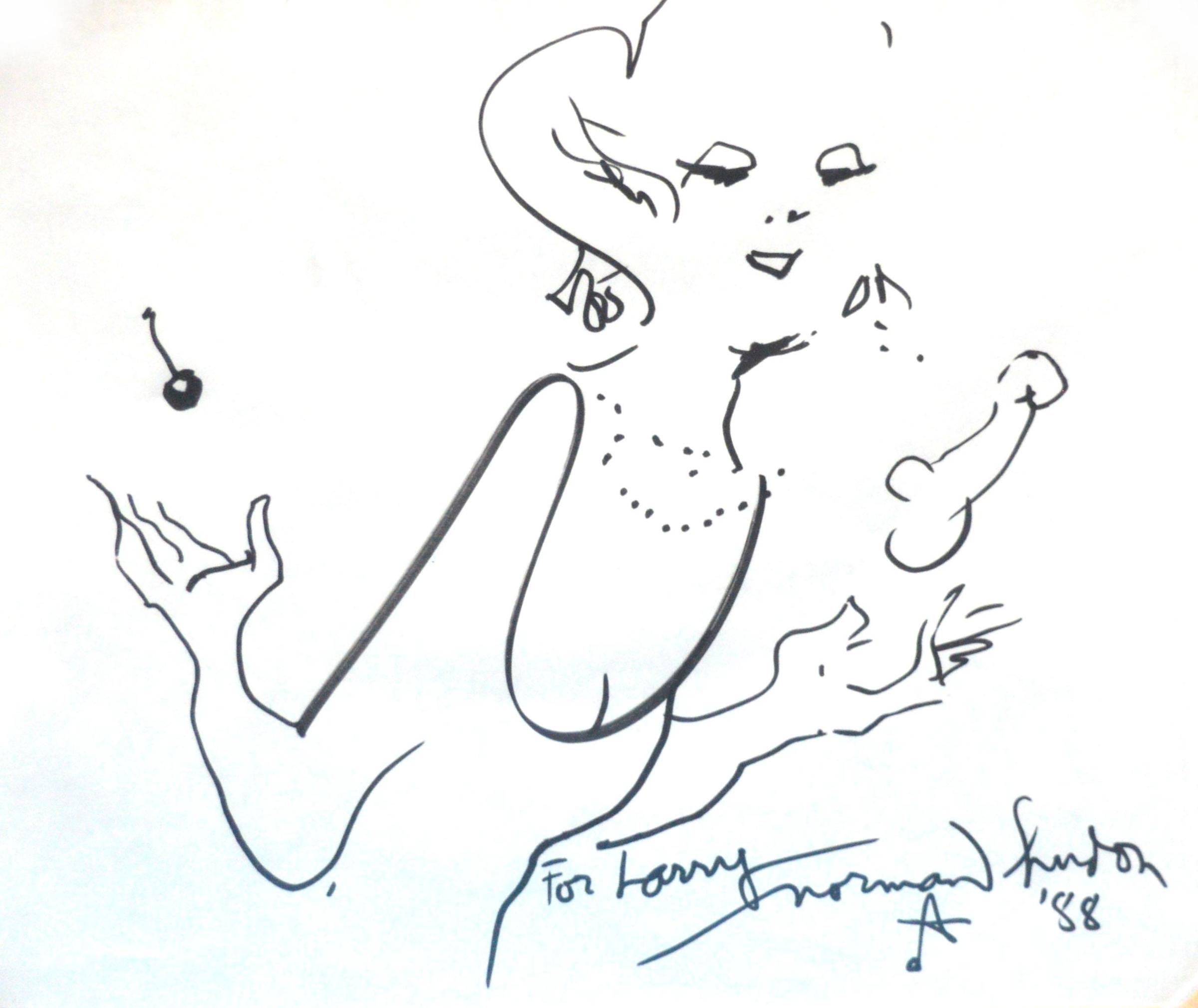 Normand Hudon (1929-1997) - drawing, 