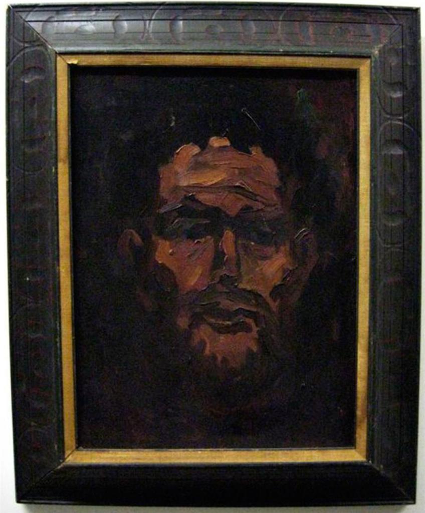 Kenneth C. Loveless (1919-1954) - Portrait Of A Bearded Man
