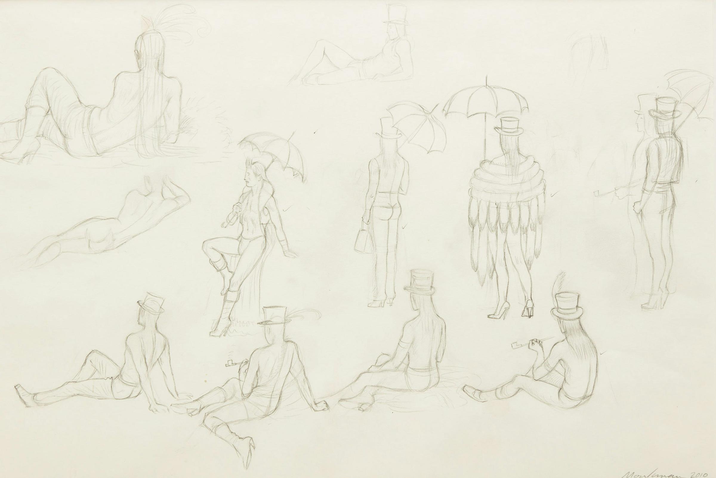Kent Monkman (1965) - Study for 