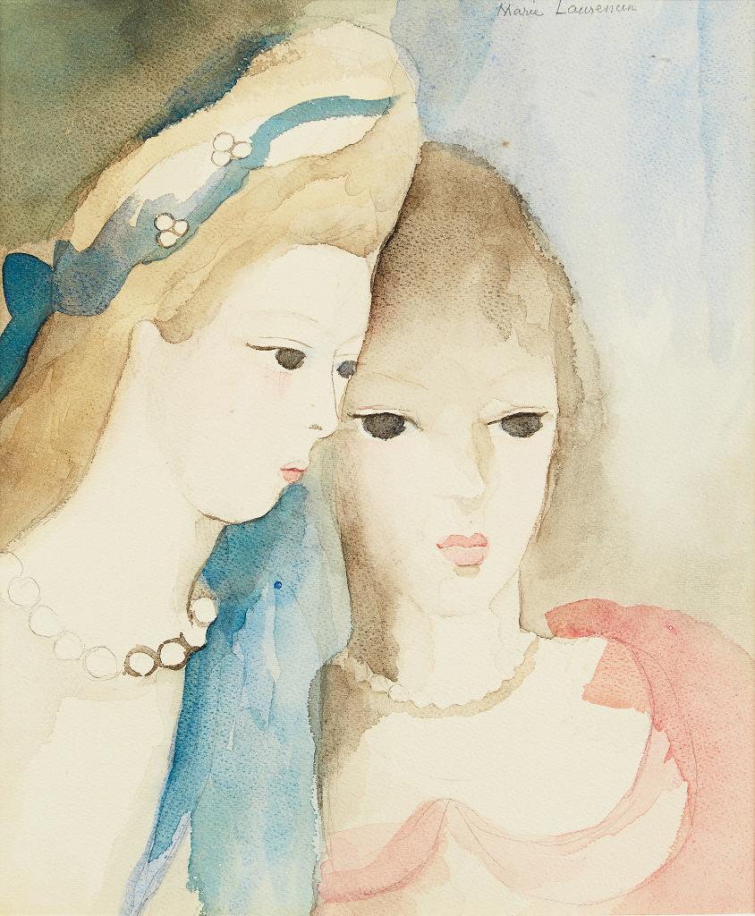 Marie Laurencin (1885-1956) - Deux jeunes amies