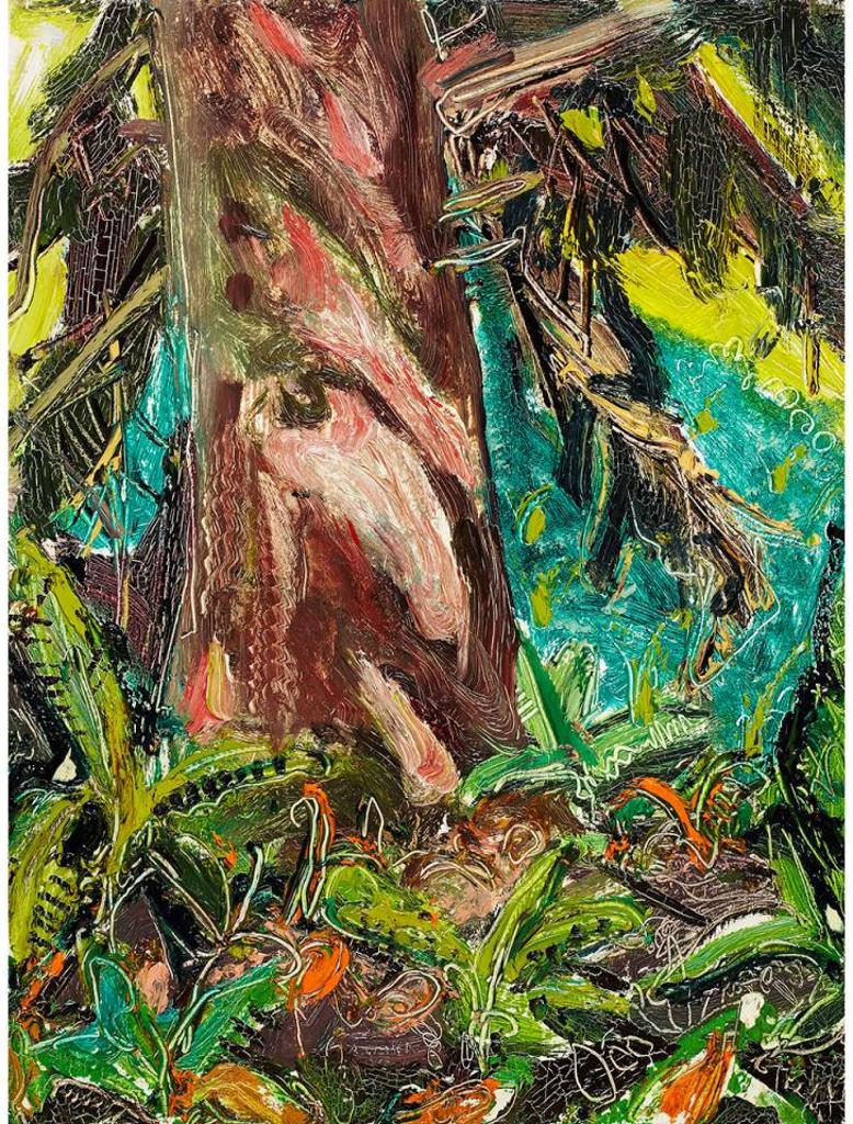 Arthur Lismer (1885-1969) - Totem Tree At Long Beach, B.C., 1953