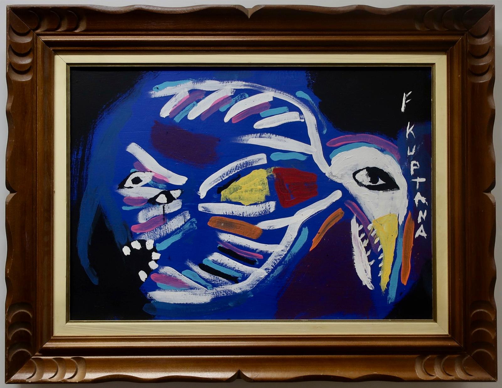 Floyd Kuptana (1964-2021) - Untitled (Angry Bird)