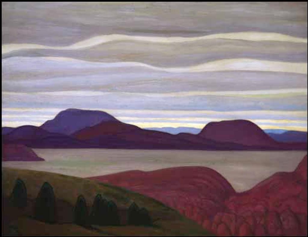 Lawren Stewart Harris (1885-1970) - Grey Day, North Shore, Lake Superior (Lake Superior Painting XI)