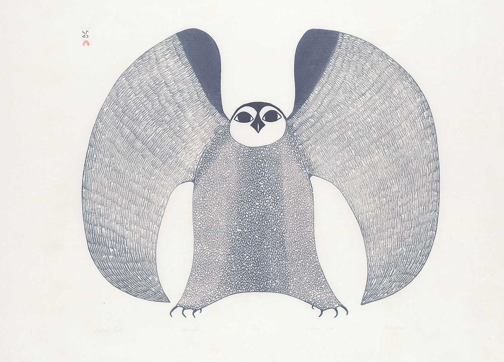 Pitaloosie Saila (1942-2021) - Grand Owl  #17/50