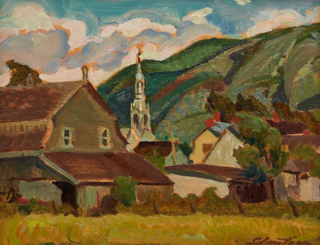 Albert Edward Cloutier (1902-1965) - Village Group, Beloeil