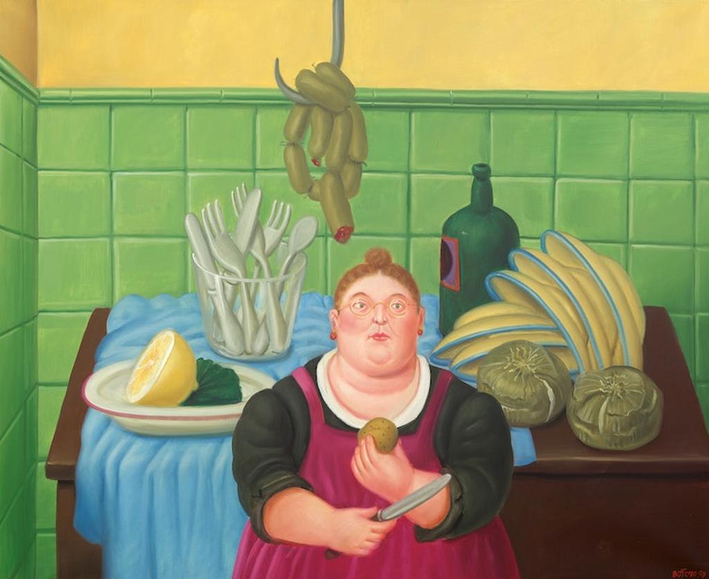 Fernando Botero (1932) - The Kitchen