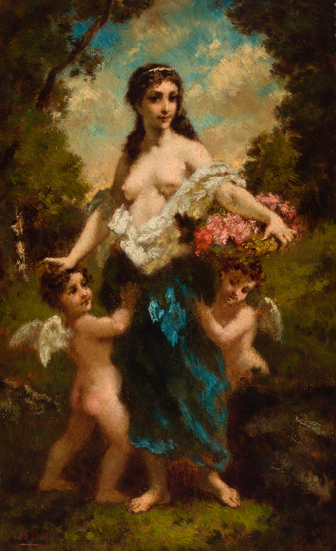 Narcisse Virgile Diaz de la Pena (1807-1876) - Venus