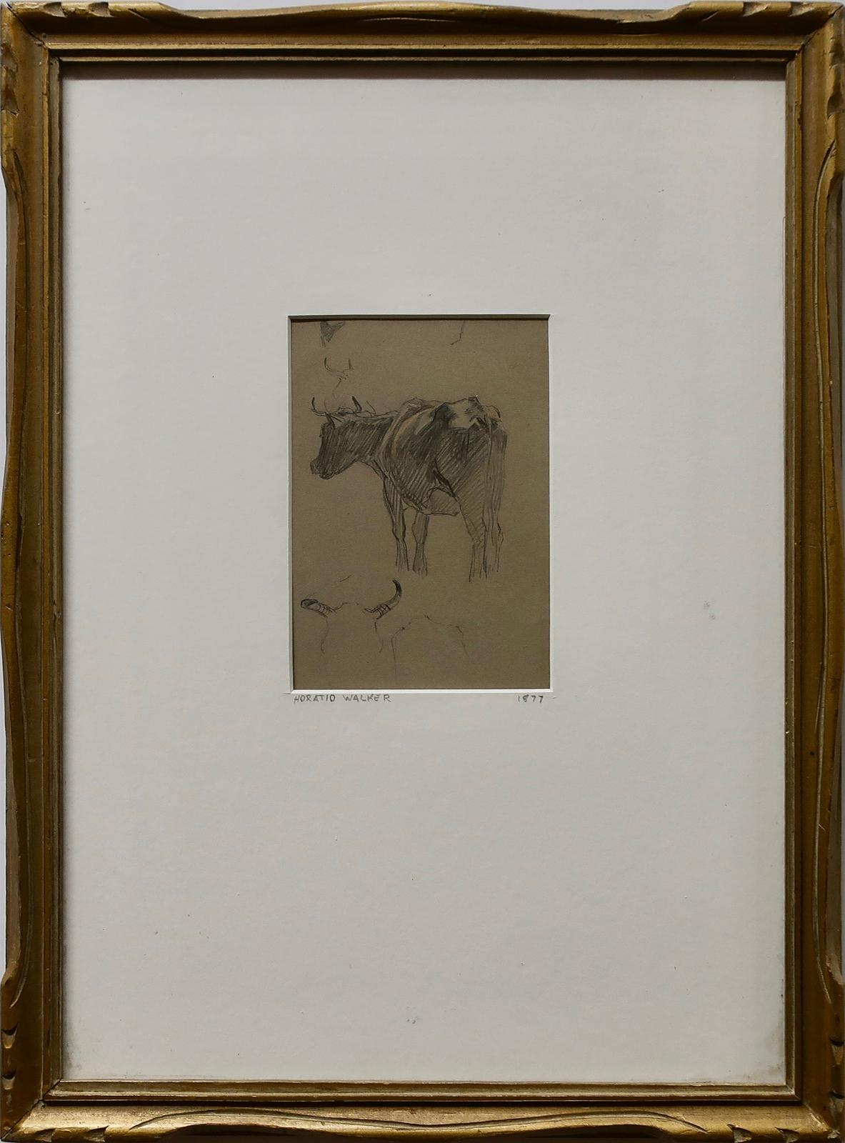 Horatio Walker (1858-1938) - Cow Sketches