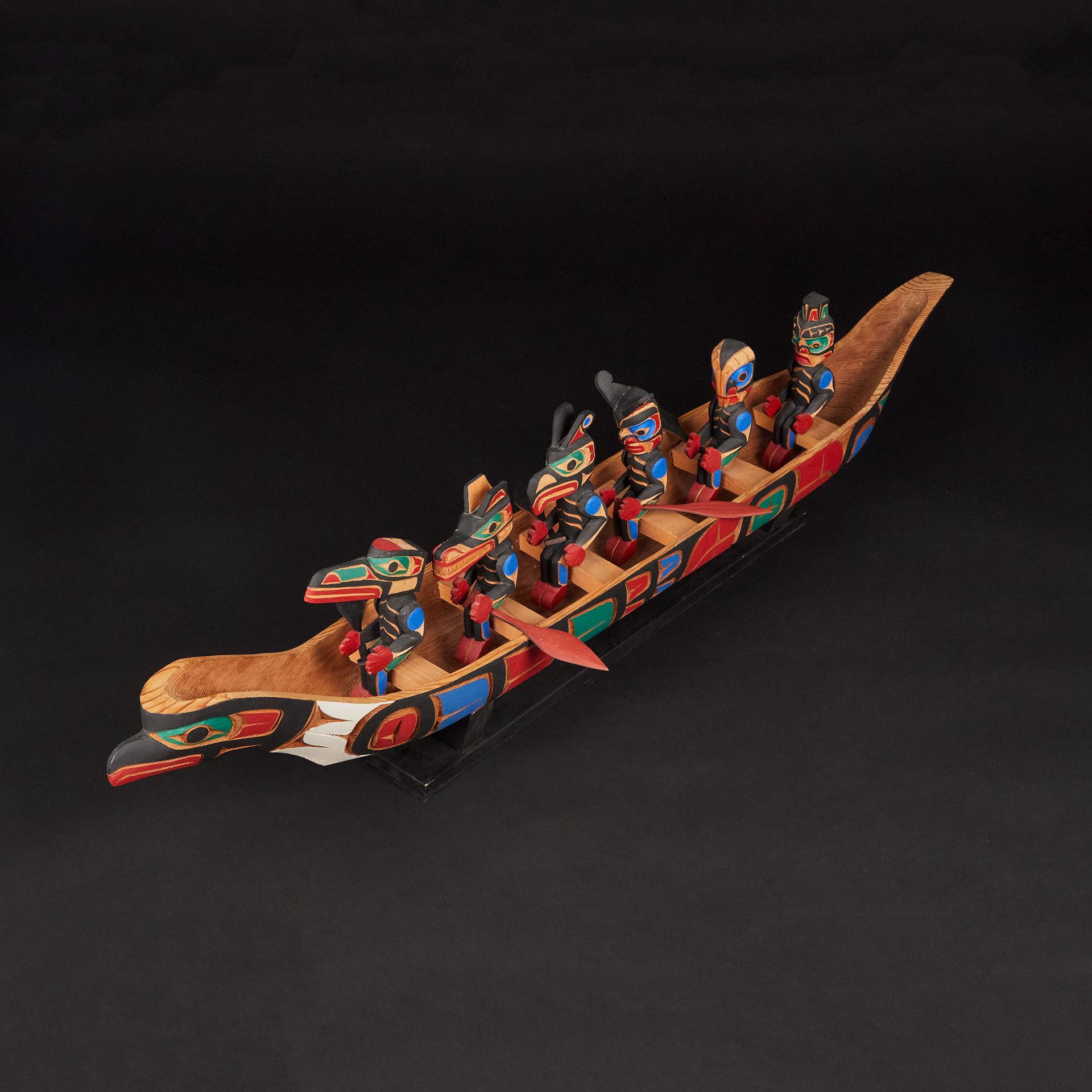 Jimmy Joseph (1957) - Raven Canoe