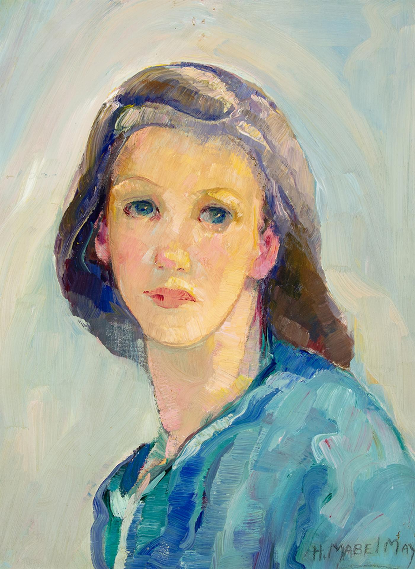 Henrietta Mabel May (1877-1971) - Head of a Young Girl
