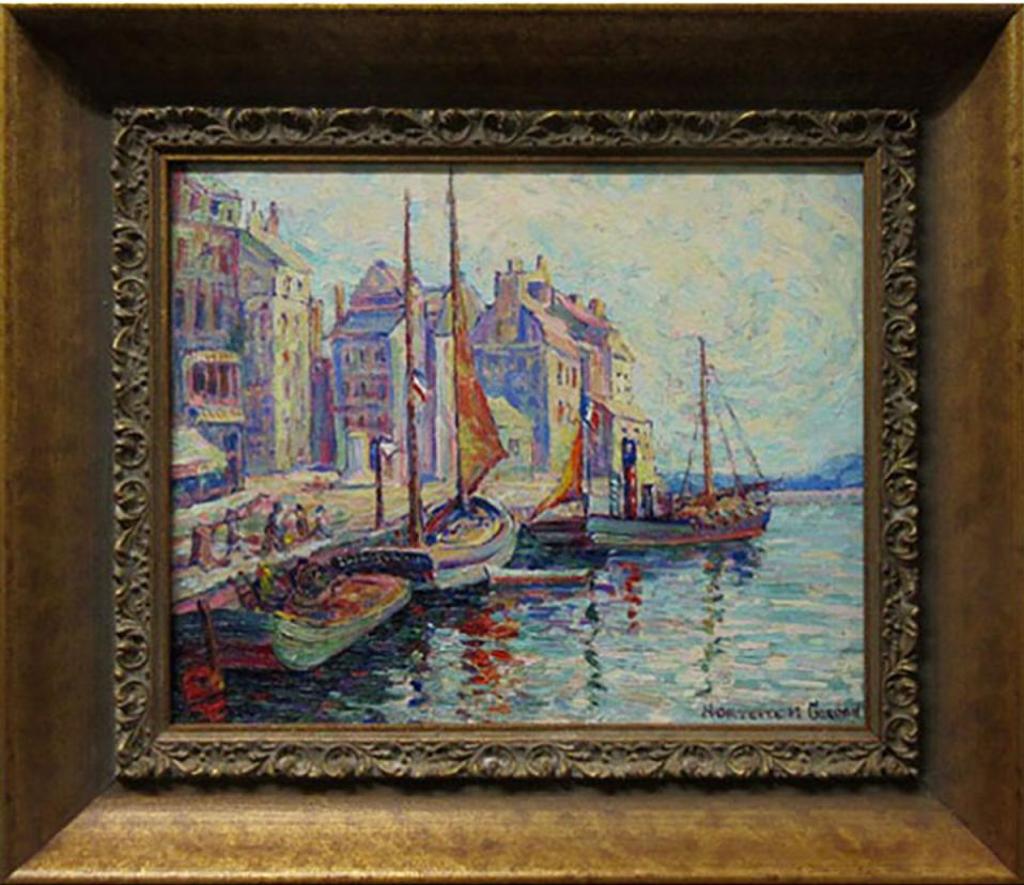 Hortense Crompton Mattice Gordon (1887-1961) - In Port, Cherbourg