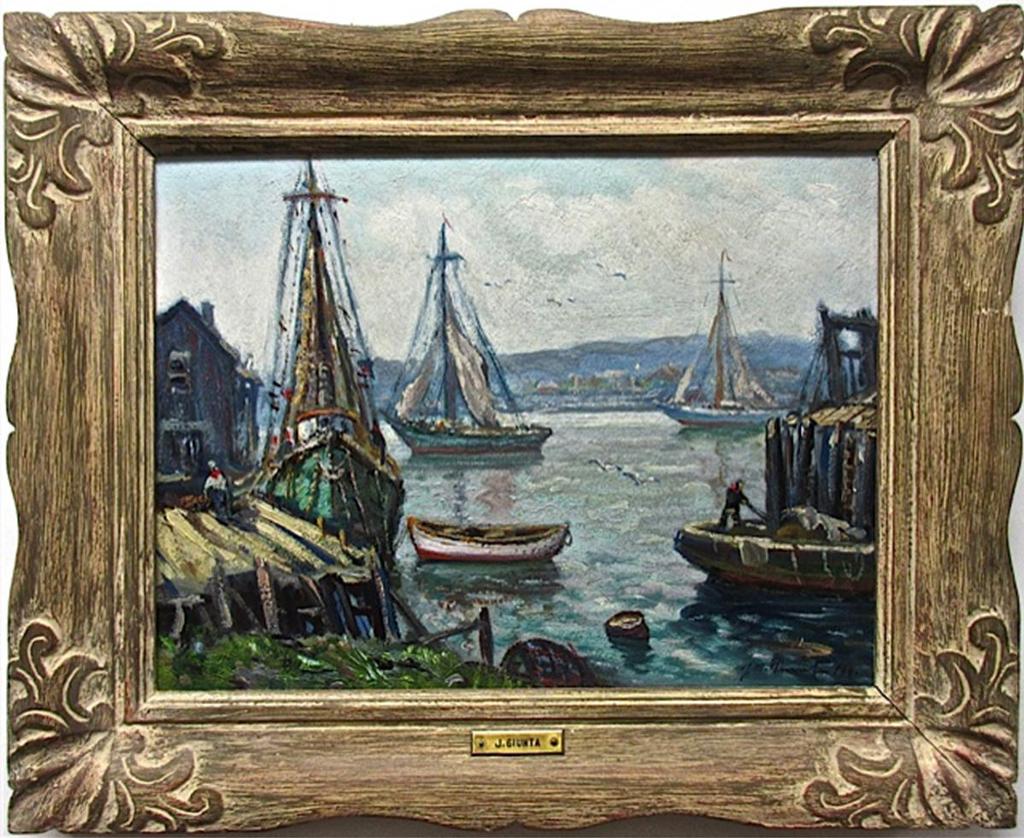 Joseph Giunta (1911-2001) - Untitled (Harbour Study)