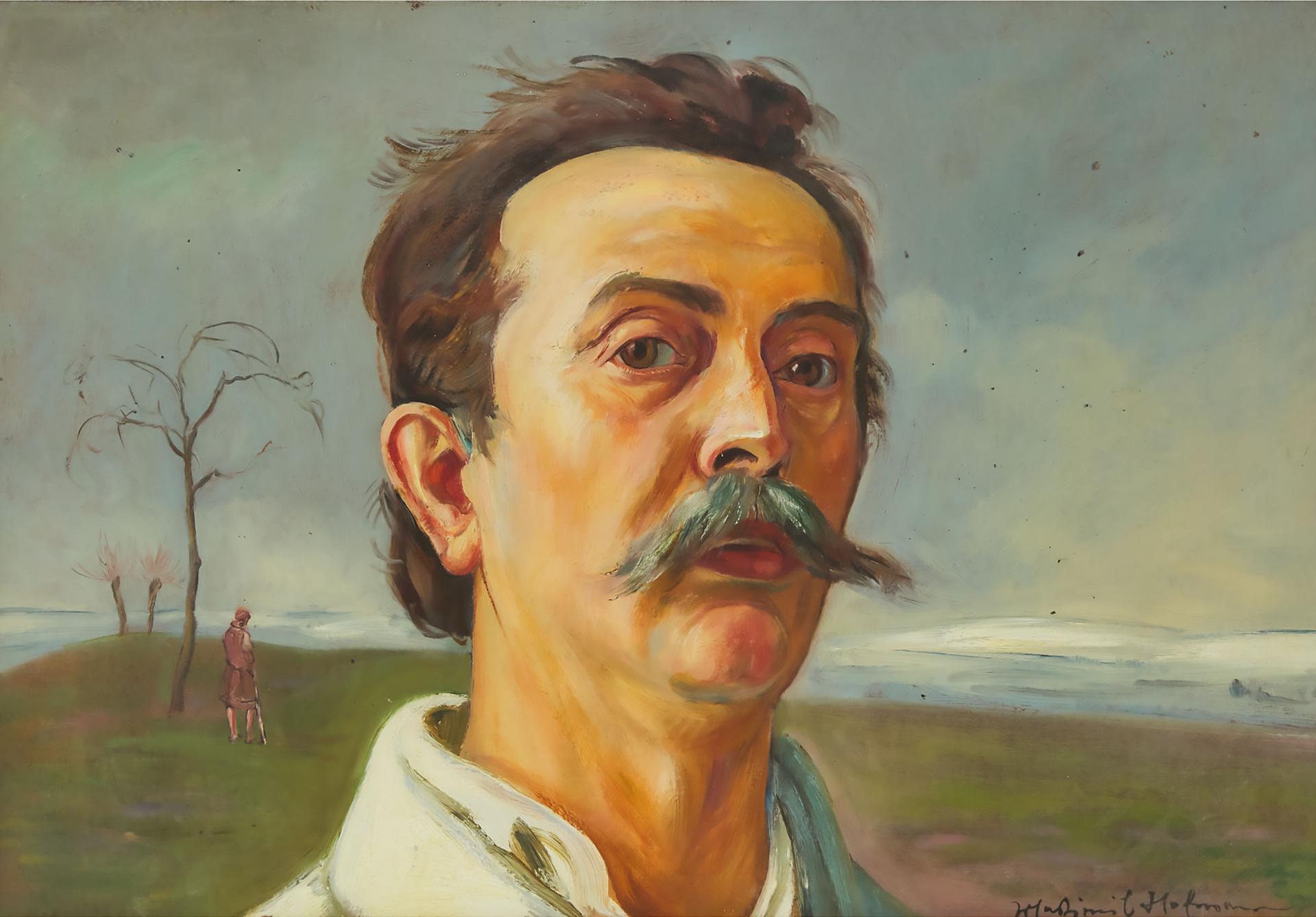 Vlastimil Hofmann - Self Portrait, Ca. 1926