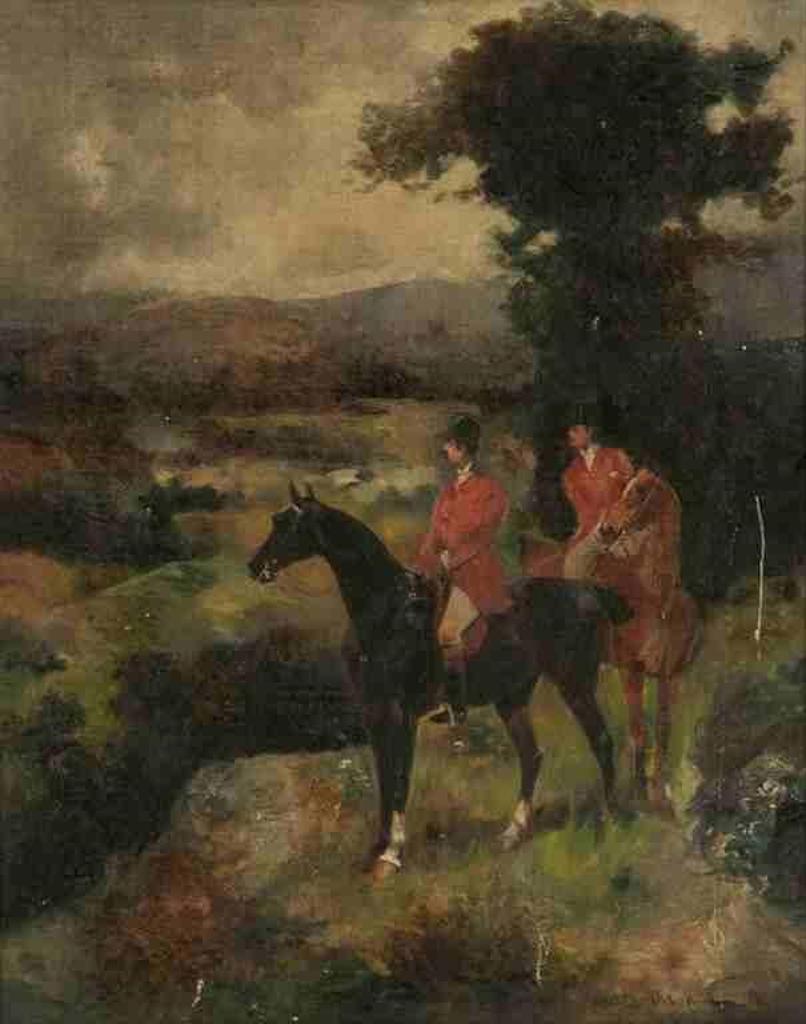 Scott Leighton (1849-1898) - Untitled (Fox Hunters)