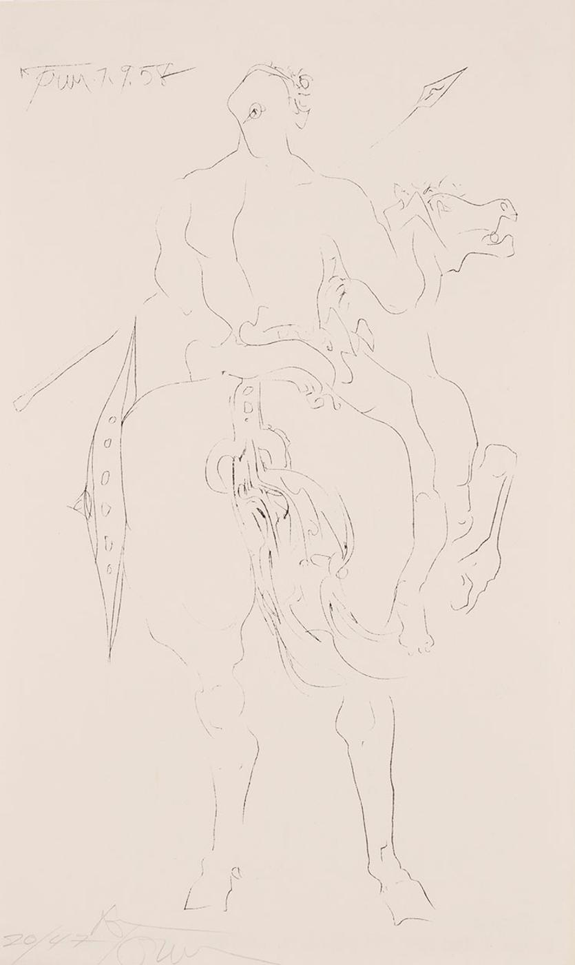 Harold Barling Town (1924-1990) - Untitled (Cervantes)