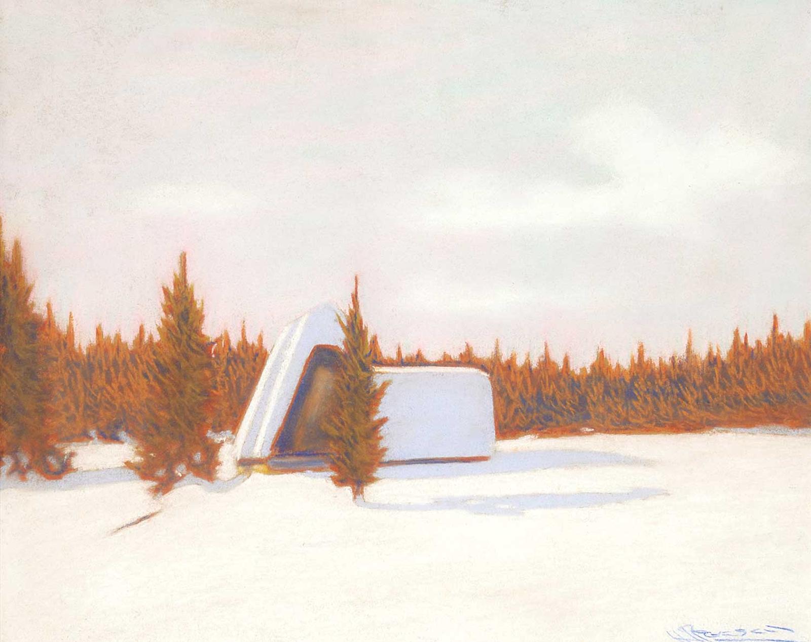 Halfred A. Tygesen (1890-1951) - Untitled - Winter Shadows