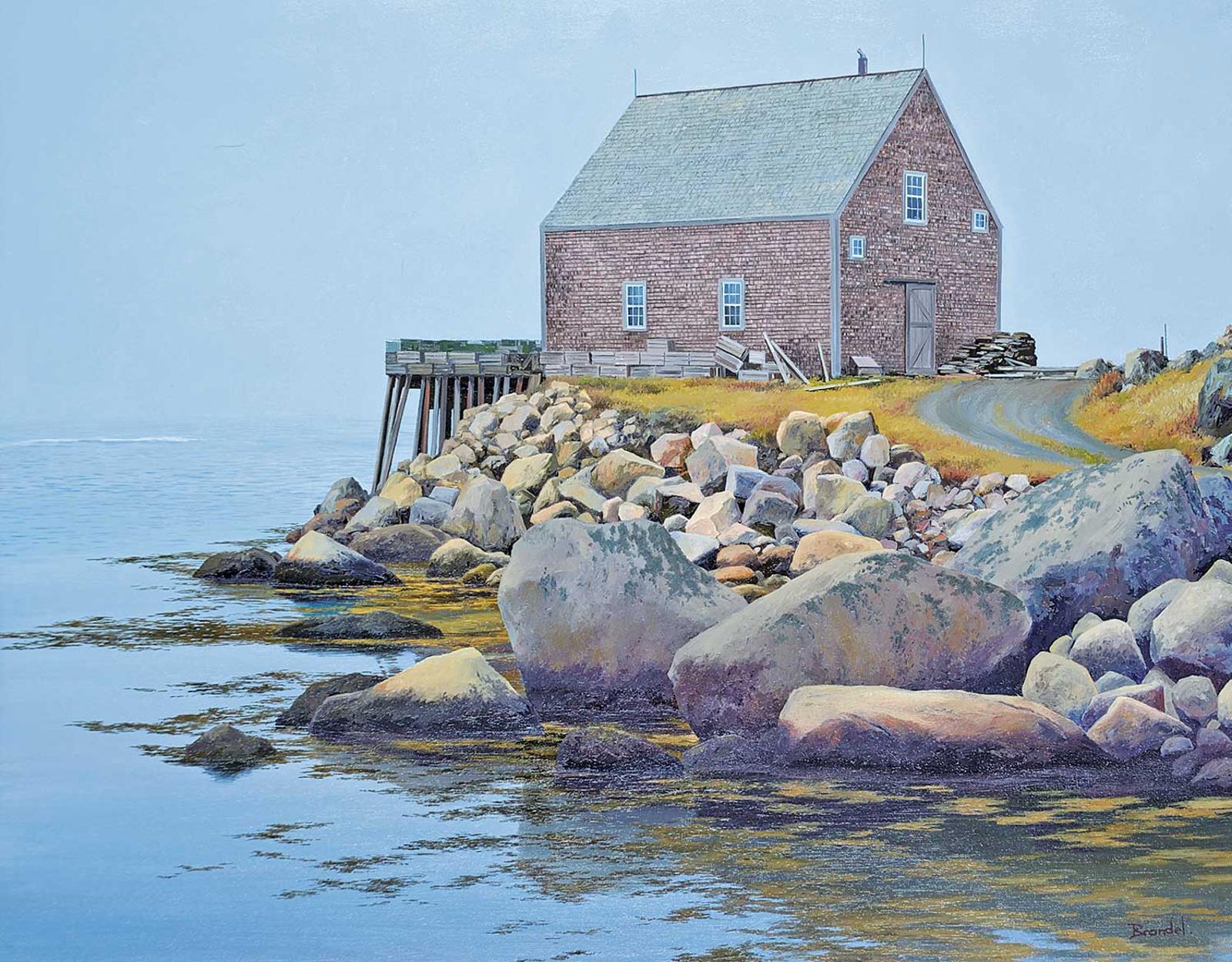 Merv Brandel (1948-2020) - Blue Rocks