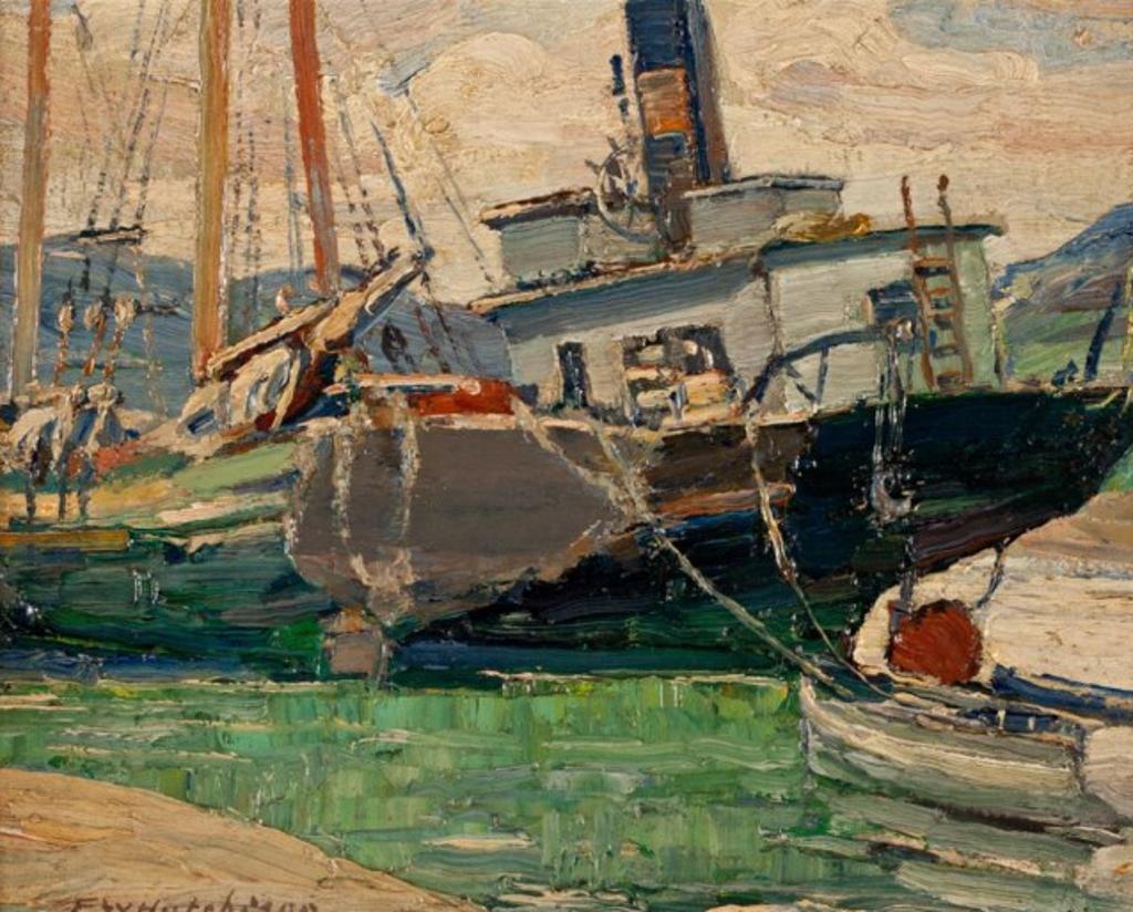 Frederick William Hutchison (1871-1953) - Low Tide, Baie St. Paul