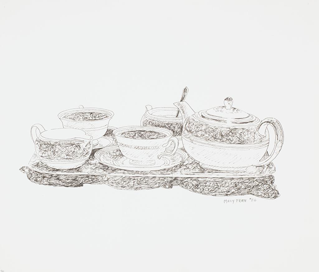 Mary Frances West Pratt (1935-2018) - Teacups and Saucers